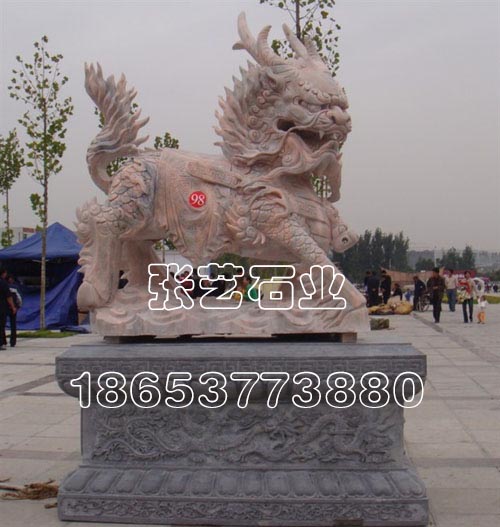 石雕麒麟