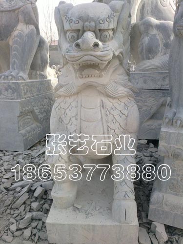 石雕麒麟