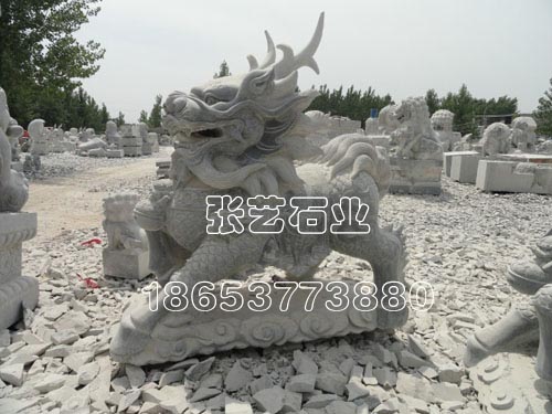 石雕麒麟