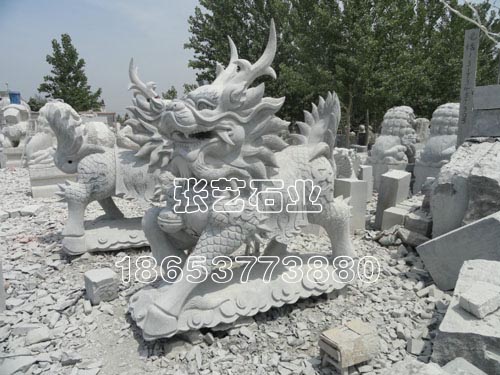 石雕麒麟