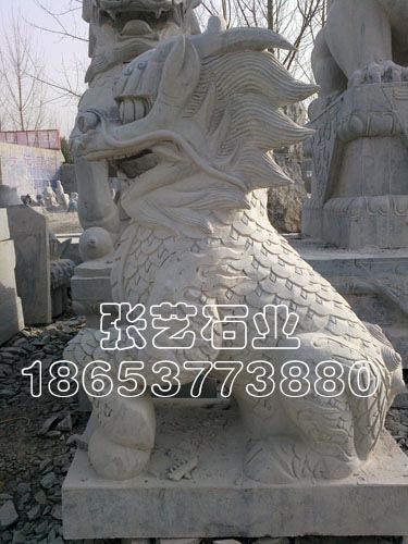 石雕麒麟