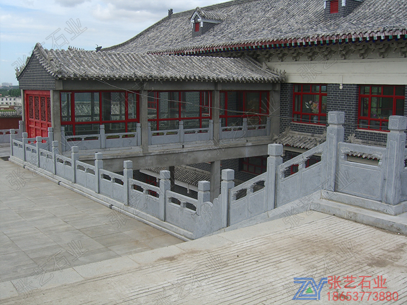 青石石栏杆