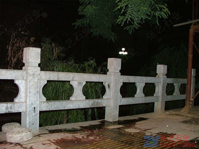 简易石栏杆